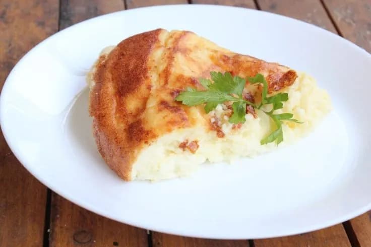 Egg-and-flour casserole