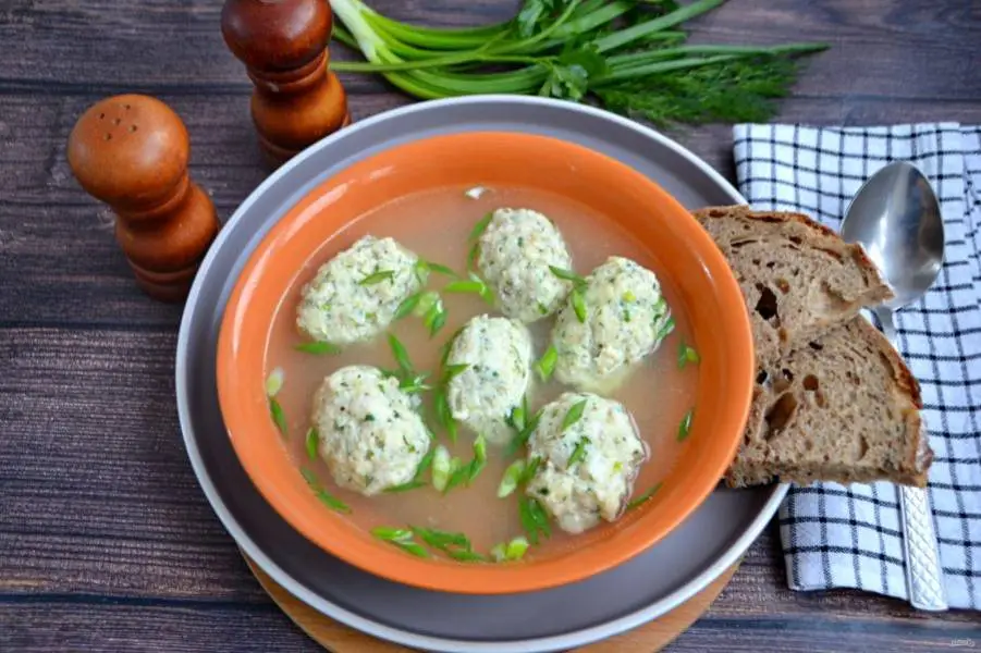 Soup meatballs