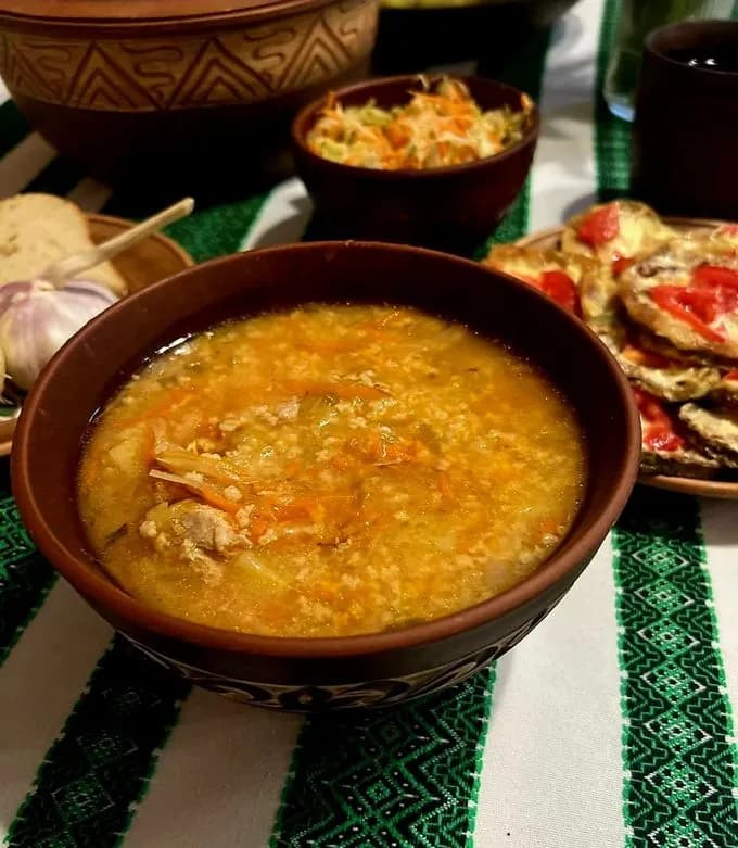 Sauerkraut soup