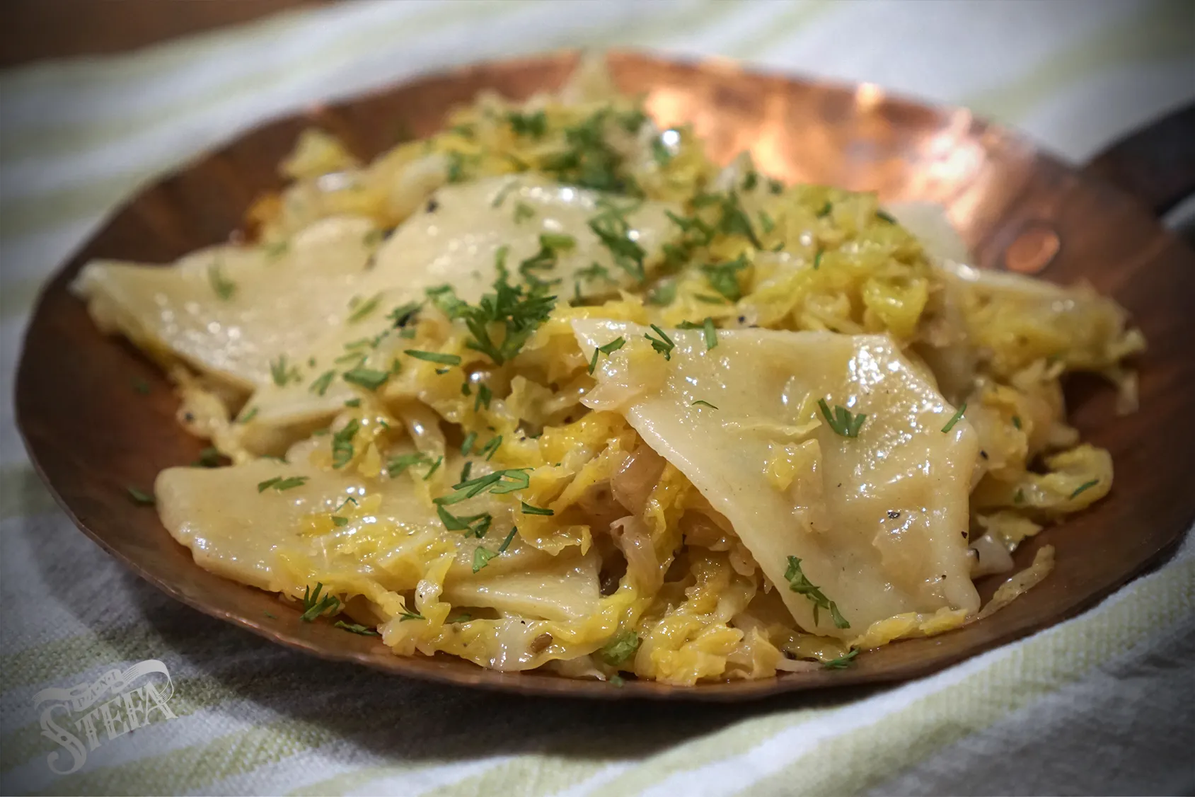 Dough squares casserole