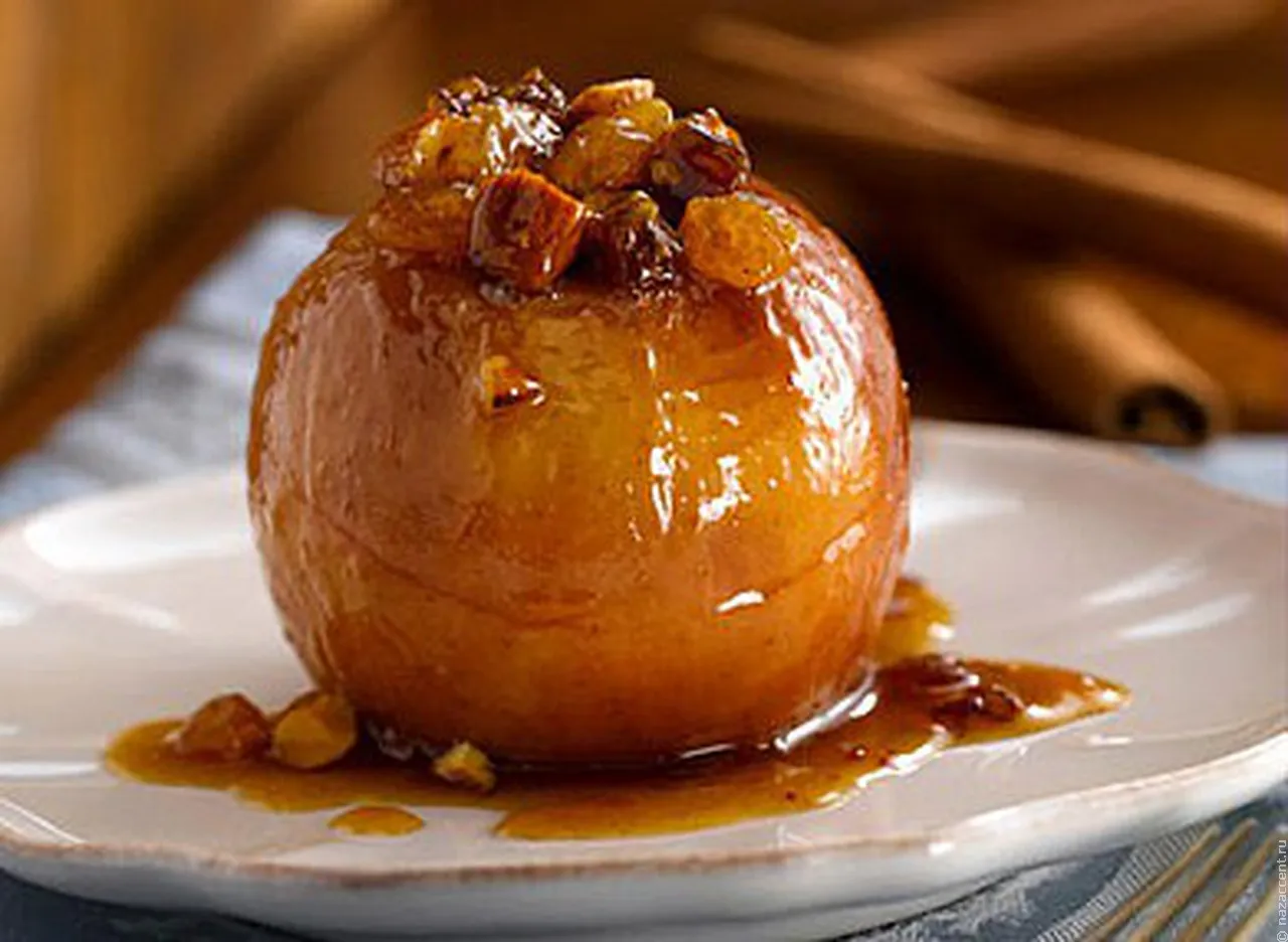 Baked apple