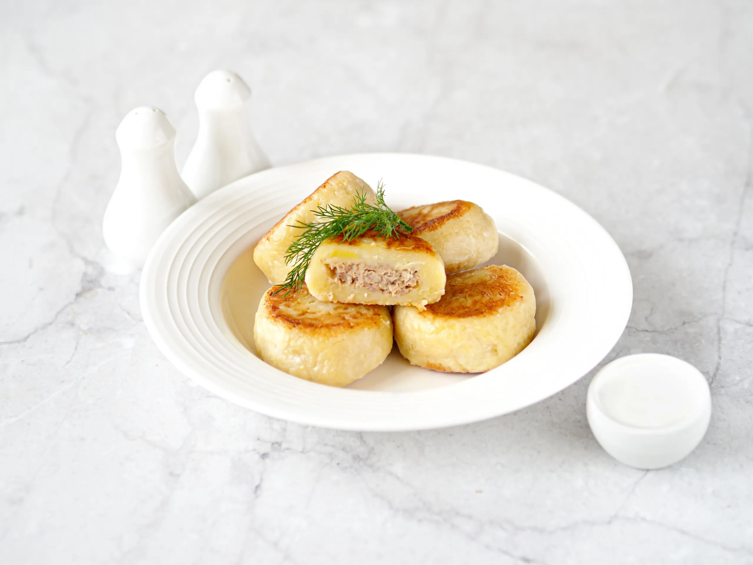 Cottage cheese potato dumplings