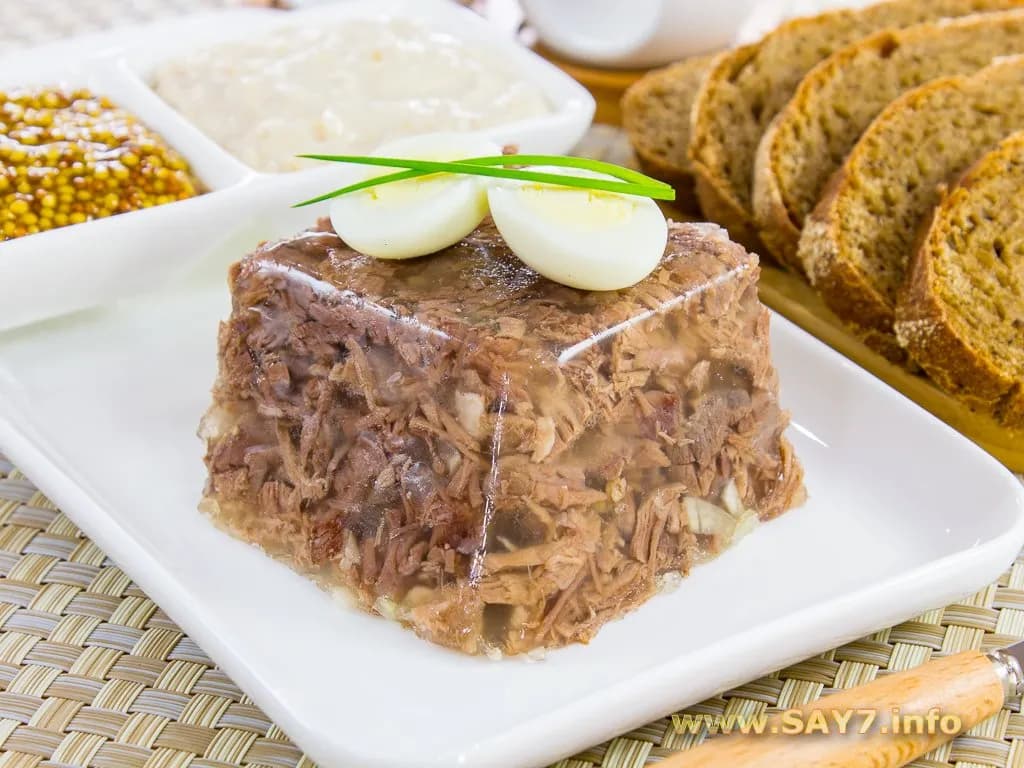 Meat aspic