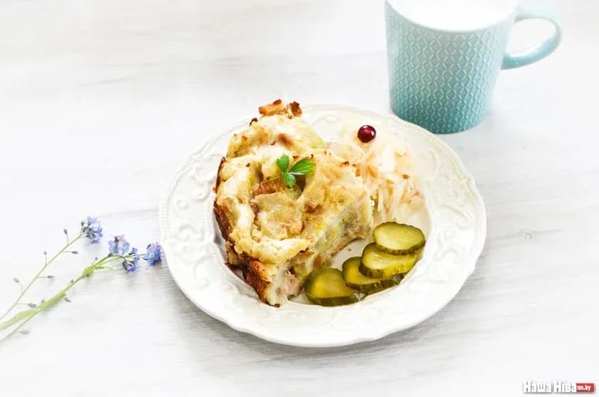 Mashed potatoes with cracklings